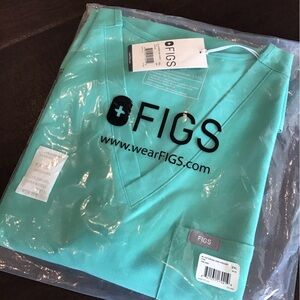 FIGS Women’s Catarina One-Pocket Top - Surgical Green - Size: 2XL - NWT